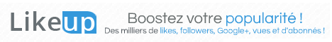 Likeup.fr - Plus de Likes, Followers, Google+, Vues et d'Abonnés