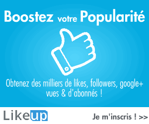 Likeup.fr - Plus de Likes, Followers, Google+, Vues et d'Abonn�s